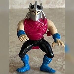 1990 Playmates Toys TMNT Wacky Action Slice 'N Dice Shredder’ Small Toy Figure